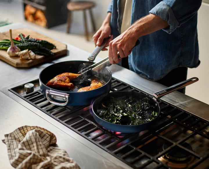 Actual product image Joseph Joseph Space frying pan folding handle D28cm (28 cm, Frying pan, Aluminium)