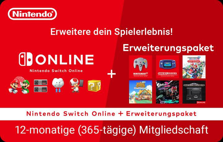Produktbild Nintendo Switch Online 12 months plus Expansion Pack (Individual) Digital Code (12 Monate)