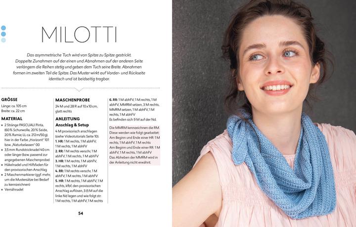 Produktbild Mini-Tücher - Maxi-Chic | Stricken mit @maschenfein (Deutsch, Sandra Groll, Marisa Nöldeke, Lisa Kirchhoff, 2025)