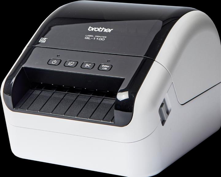 Actual product image Brother P-touch QL-1100 (300 dpi)