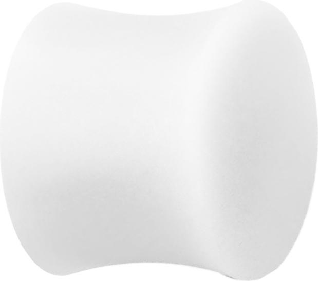 Produktbild Star Piercing Flared Plug Retainer weiss (ohne Messing, Silikon)