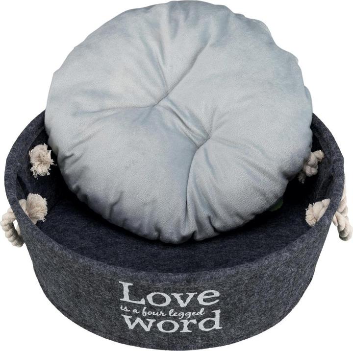 Produktbild Trixie Bett Lian, ø37cm, grau (Hund)