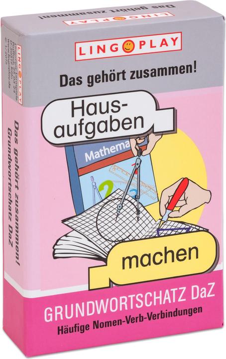 Produktbild DAZ - Grundwortschatz - 9 Lernspiele im Paket (Deutsch)
