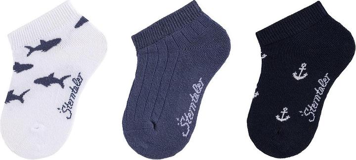 Sterntaler Sneaker Söckchen 3er-Pack Haie