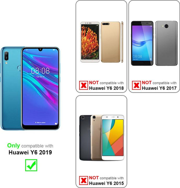Immagine prodotto Cadorabo Custodia per Huawei Y6 2019 universale (Huawei Y6 (2019))