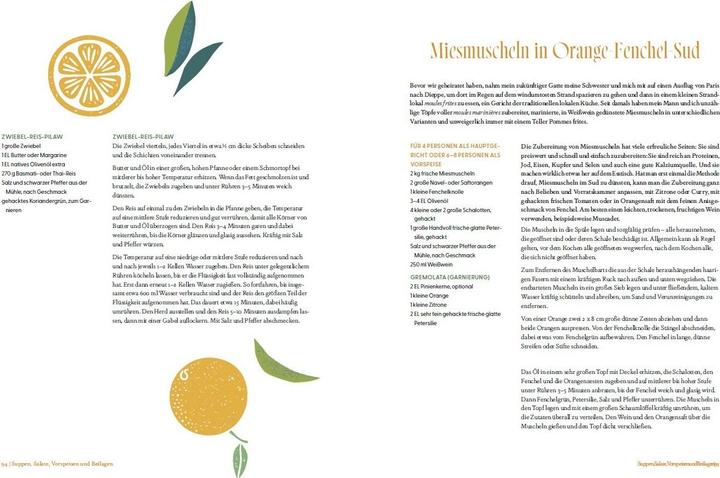 Nährwerte und Zutaten Orangen (Deutsch, Jamie Schler, Claudia Theis-Passaro, 2024)