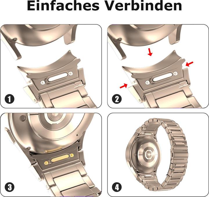 Produktbild Pedea Titan Uhrenarmband (20 mm, Titan)
