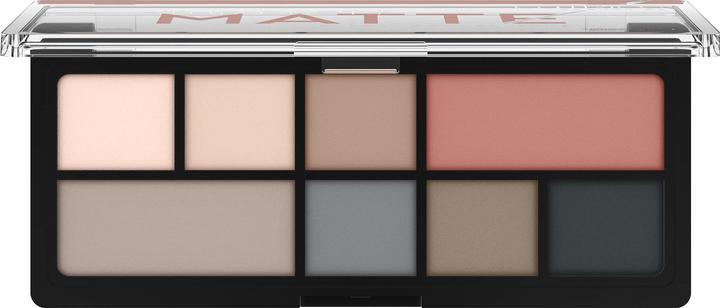 Actual product image Catrice The Dusty Matte Eyeshadow Palette (Grey)