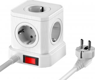 Produktbild Newell GaN Power Cube 9in1 Power Cube – weiss (9 x, USB-A, USB-C, 1.50 m)