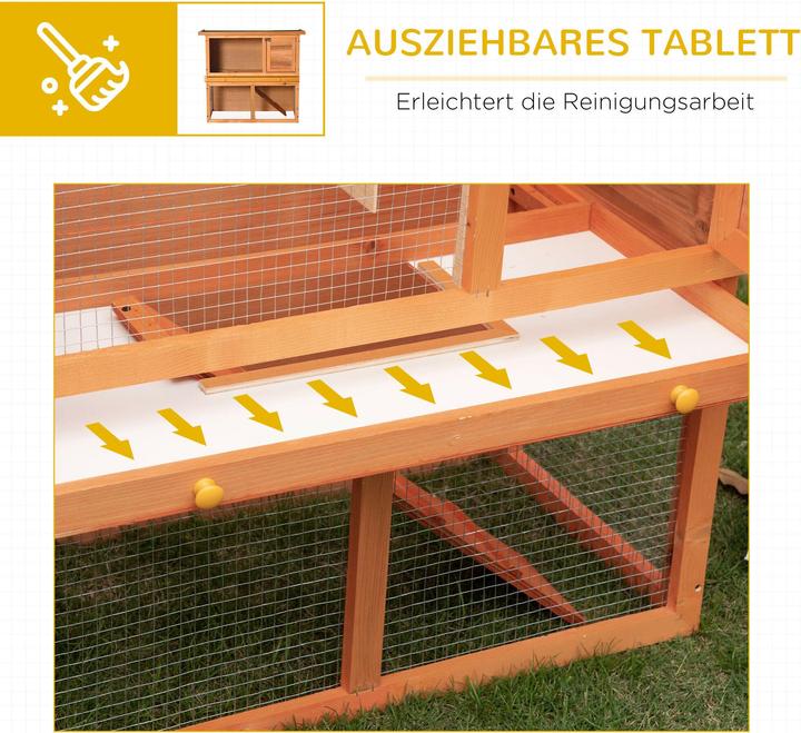 Produktbild PawHut Zwergkaninchenstall