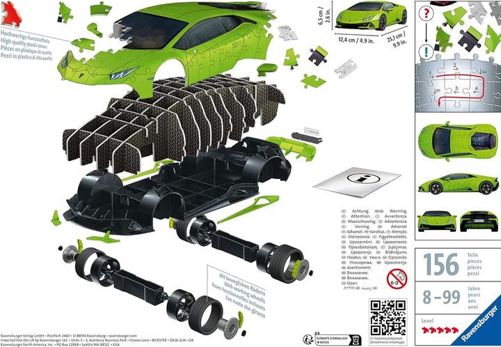 Produktbild Ravensburger Lamborghini Huracán EVO (108 Teile)