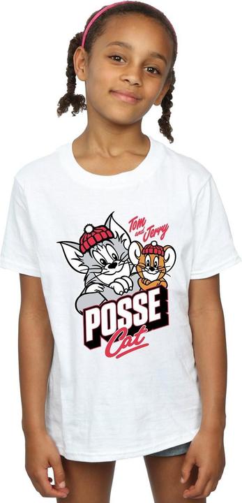 Produktbild Tom & Jerry Posse Cat TShirt Mädchen (128)