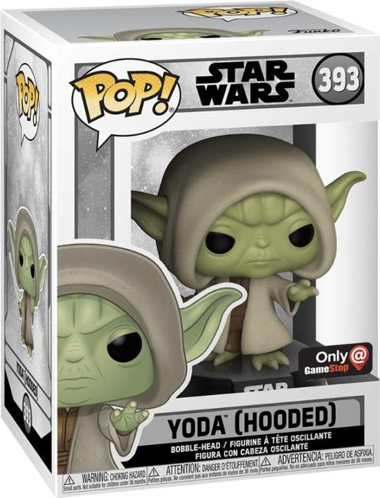 Produktbild Funko POP! Star Wars Battlefront Yoda (Hooded)top