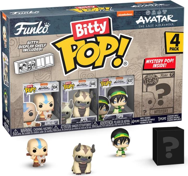 Produktbild Funko Blister Bitty POP Avatar The Last Airbender Aang