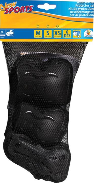 Actual product image New Sports Protector set (M, Wrist protectors, Knee pad, Elbow protectors, Unique specimen)