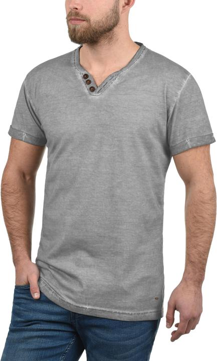Immagine prodotto Solid Tino T-Shirt A Maniche Corte Maglietta Da Uomo Con Collo A V In Cotone 100% (S)