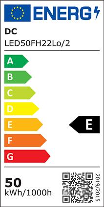 Energie-Label Scharnberger+Hasenbein 90394 LED Displaystrahler 10-30VDC (5500 lm)
