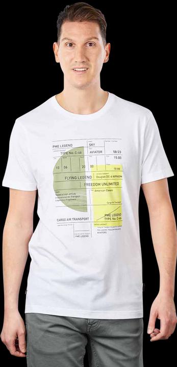 Actual product image Pme Legend Short Sleeve Jersey T-Shirt Crew Neck Bright Whit (M)