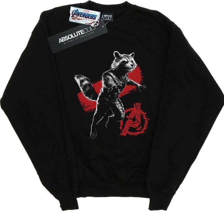 Produktbild Avengers Endgame Mono Rakete Baumwolle Sweatshirt (4XL)