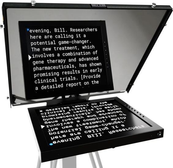 Actual product image Ikan PT4500 Professional 15 High Bright Teleprompter (Teleprompters)