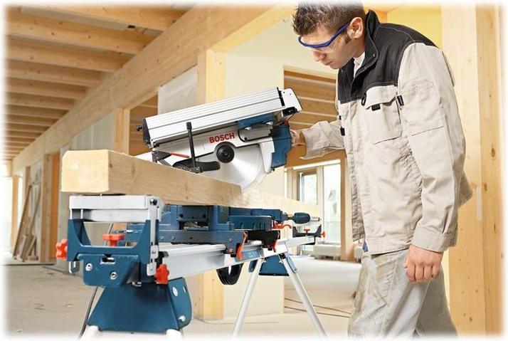 Actual product image Bosch Professional GTM 12 JL with worktable