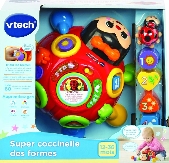 Image du produit VTech Super coccinelle des formes FR (Français)