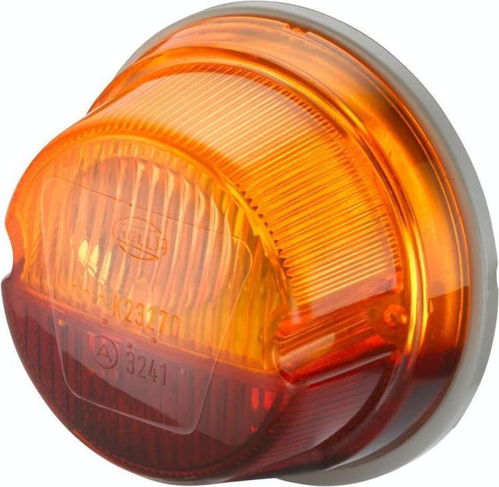 Actual product image Hella 2 Halogen tail lights for CASE IH DEMAG HOLDER LINDE MAN SCANIA STEYR