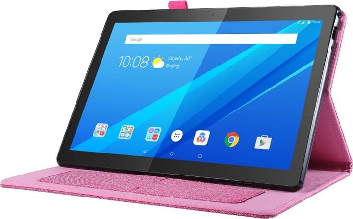 Produktbild König Design Schutz Hülle für Lenovo Tab P10 Smart Cover Case Etui Tablet Tasche Bookcover (Tab P10)
