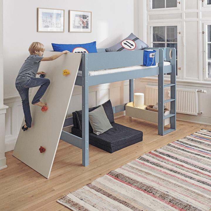 Produktbild Manis-h Manis h Kletterwand fuer Etagenbett und Mittelhohes Bett Snow White