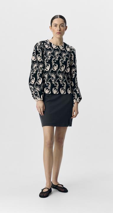 Image du produit Object Gemusterte Bluse (36)