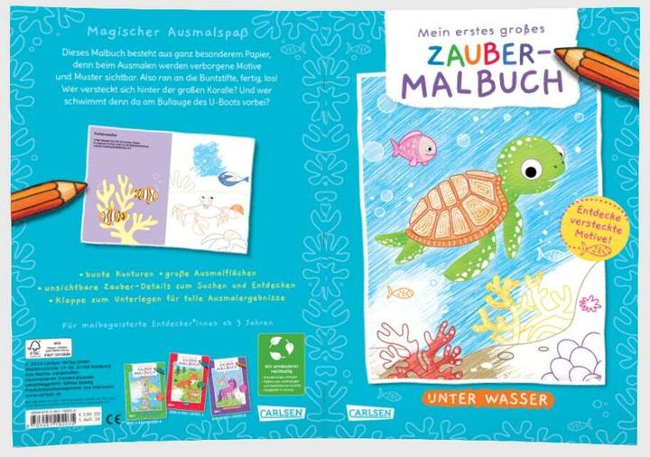 Produktbild Ausmalbilder für Kita-Kinder