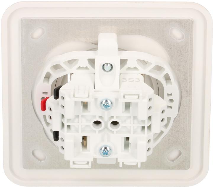 Actual product image Mica 1-gang insert changeover switch