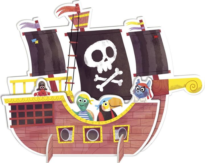 Actual product image Goula Puzzle Pirates XXL (48 pieces)