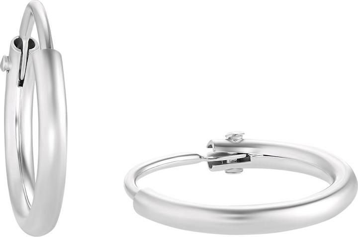 Amor Ohrschmuck für Damen und Herren, Unisex, 925 Sterling Silber (Silber 925)