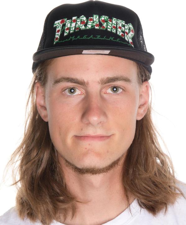 Actual product image Thrasher Roses Mesh Cap (One size)