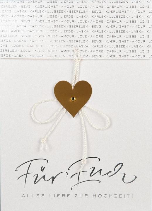 Immagine prodotto ABC Biglietto da sposa per voi (1 pz.)