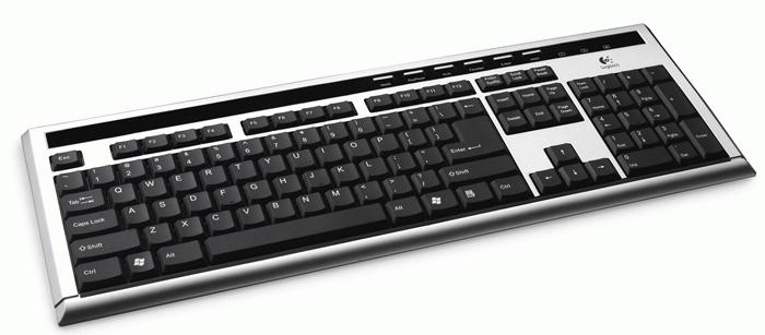 Image du produit Logitech UltraX Media Keyboard, NO (Sans fil)