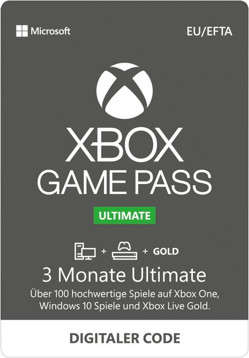 Actual product image Microsoft Xbox Game Pass Ultimate 3 months (3 months)
