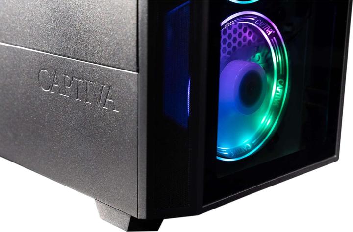Image du produit Captiva Gaming haut de gamme R77-534 Ryzen 7 RX 7800 XT (AMD Ryzen 7 5900X, 64 Go, 2000 Go, Radeon RX 7800 XT)