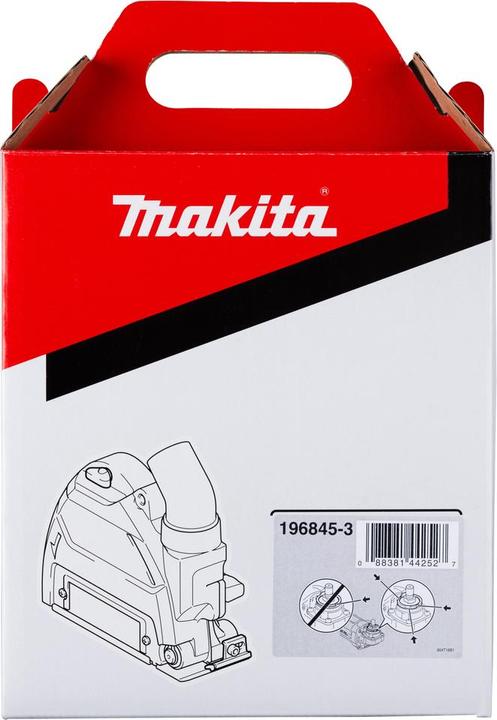 Productafbeelding Makita Afzuigkap 125 mm Snijdend 196