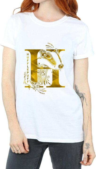 Immagine prodotto Hufflepuff Badger Maglietta Ampia Donna (3XL)