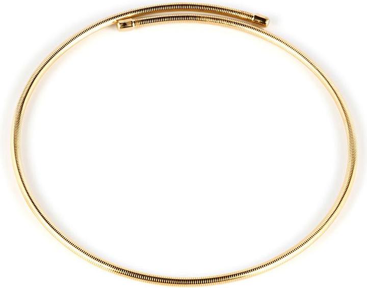 Produktbild Shabama Guinea Elastic Gold Shiny Collar 1 unit