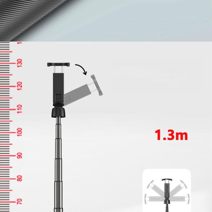 Produktbild Deltalabs 360° Selfie-Stick Stativ mit Bluetooth-Fernauslöser