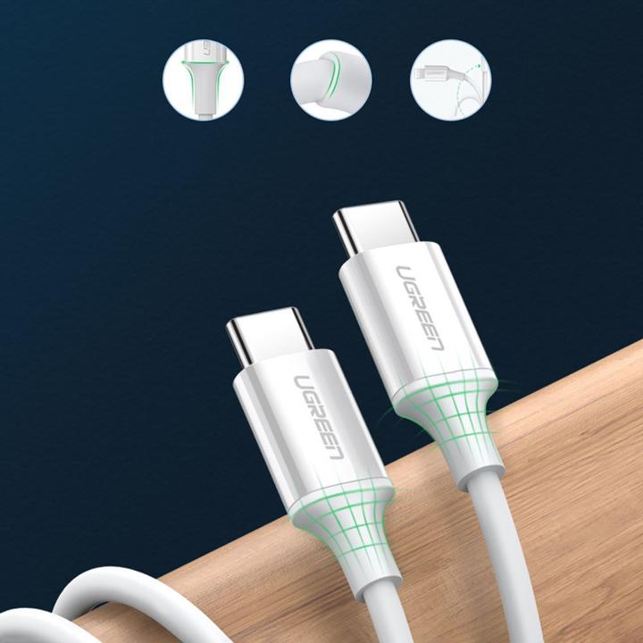 Produktbild Ugreen USB C — USB C (0.50 m, USB 3.0, 60 W)