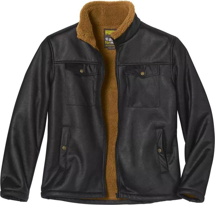 Produktbild Atlas For Men Sherpa gefütterte Bomberjacke (4XL)