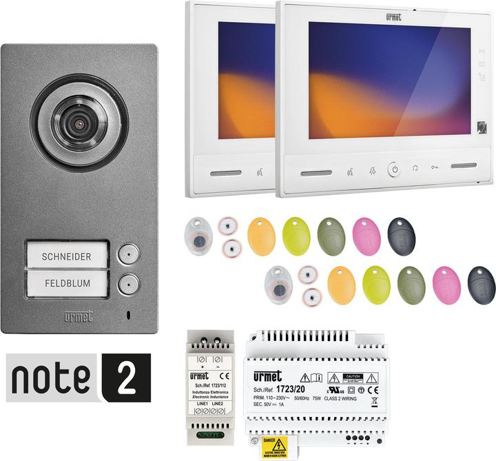 Actual product image Grothe GROT video intercom set
