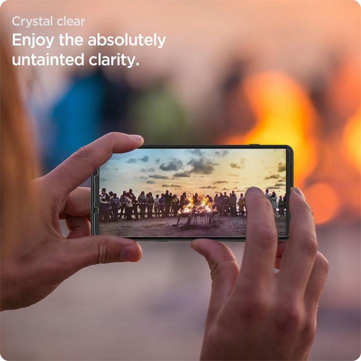 Produktbild Spigen Folia Neo Flex Sony Xperia IV 2szt aplikacja na mokro AFL05781 (2 Stück, Sony Xperia 5 IV)
