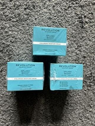 Actual product image Makeup Revolution Skincare Splash Boost With Hyaluronic Acid - Moisturising Cream (50 ml, 24h cream)