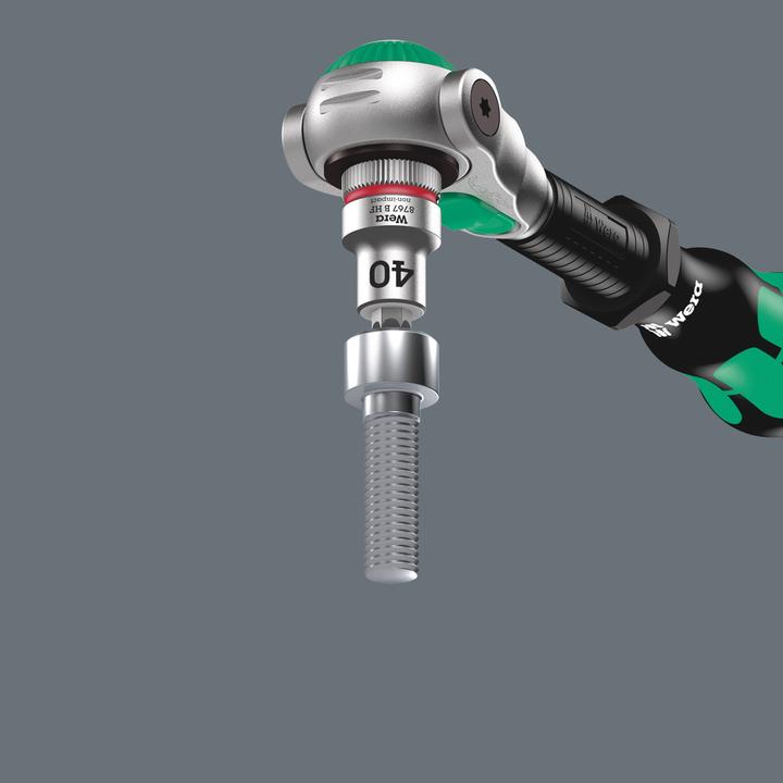 Actual product image Wera 9723 Foam insert Zyklop B bit socket set 1
