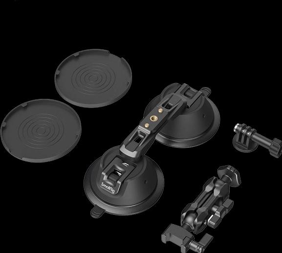 Produktbild SmallRig Halterung Port. Dual Suction Cam Mount SC-2K (Diverses Video Zubehör)